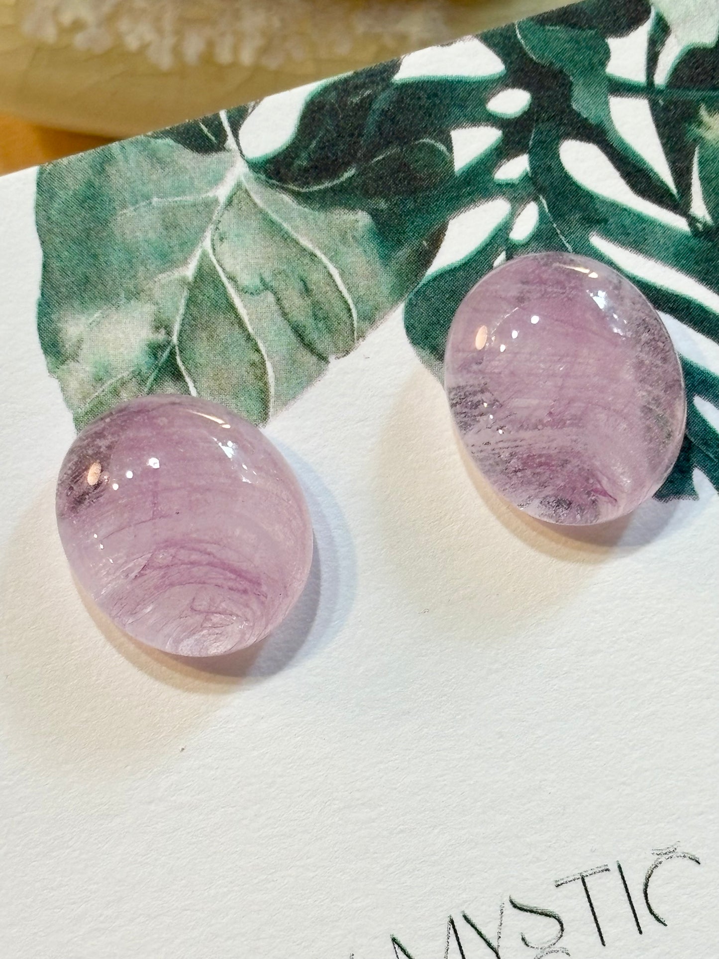 Glow in the dark earrings