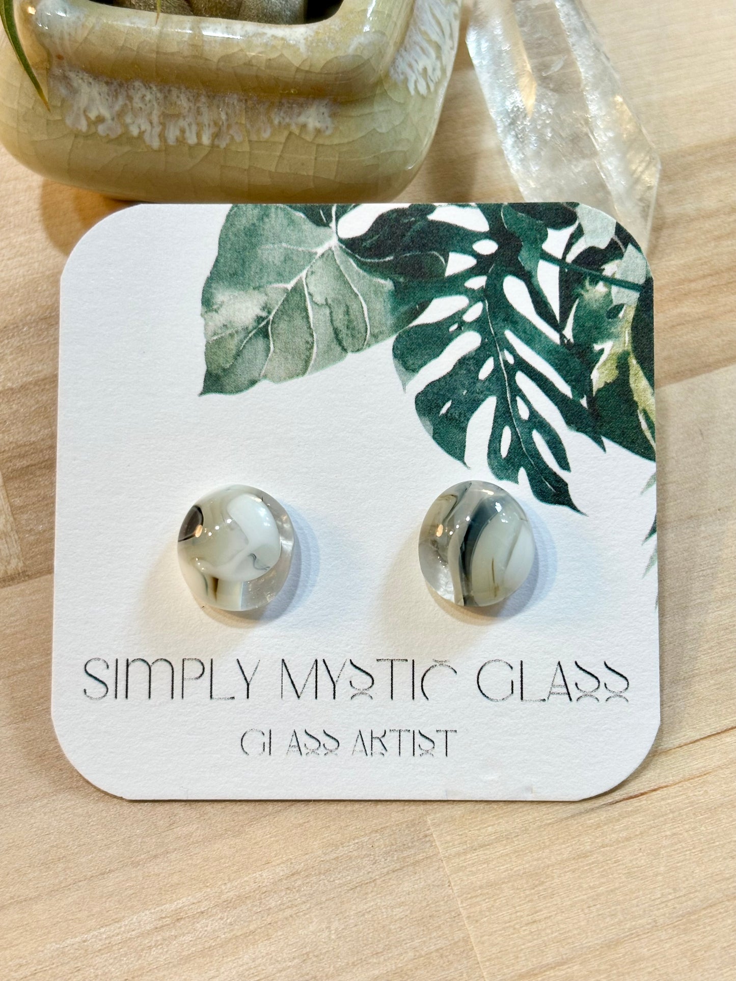 Glass Earrings