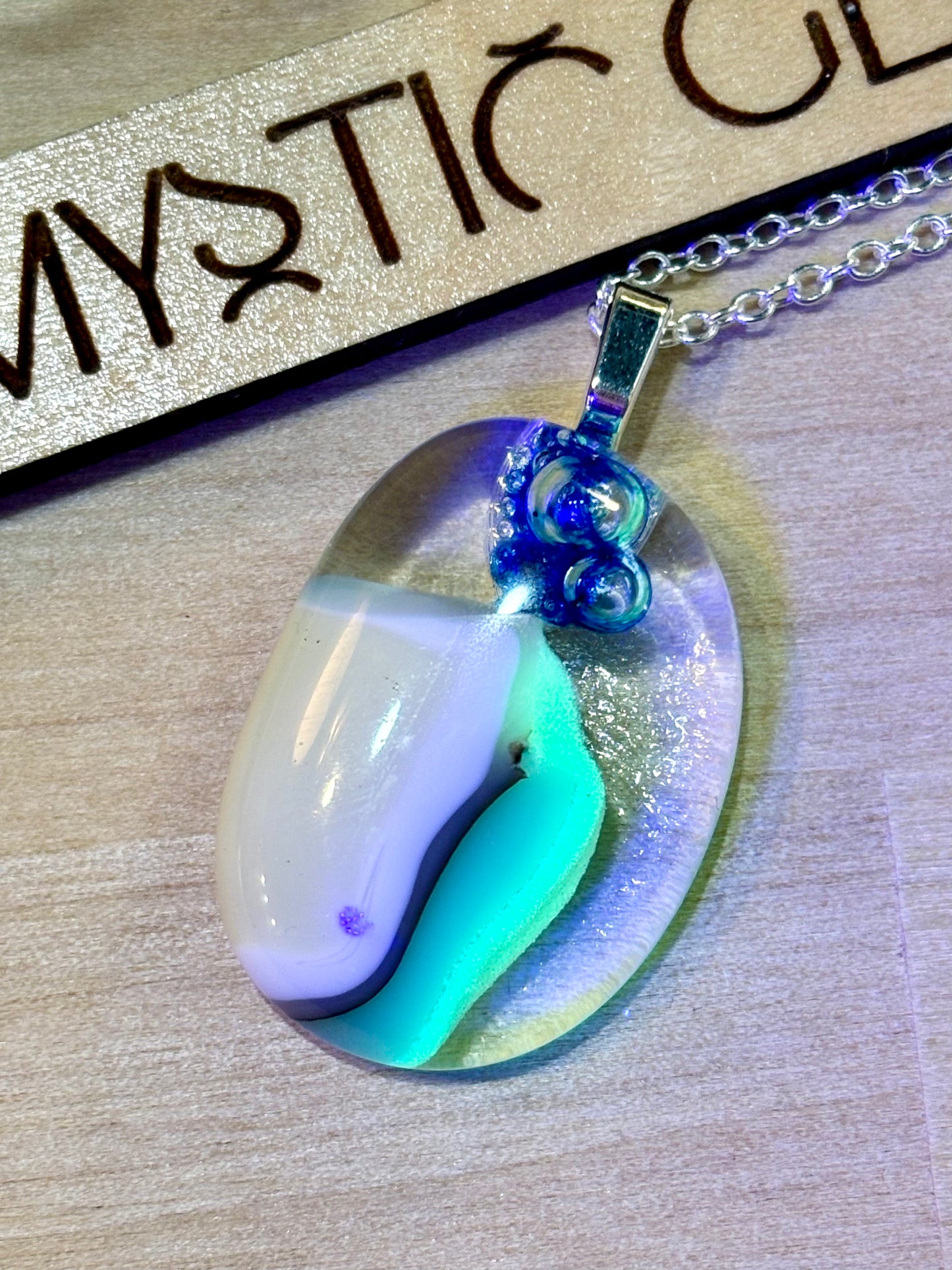 Glass pendant Necklace