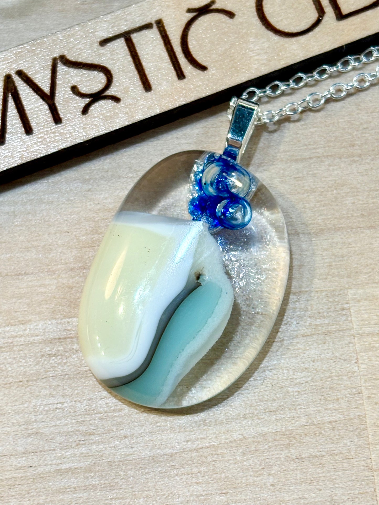 Glass pendant Necklace